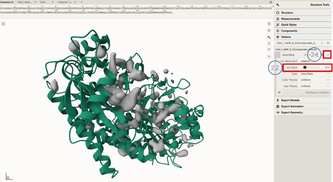 Isovalue Tool