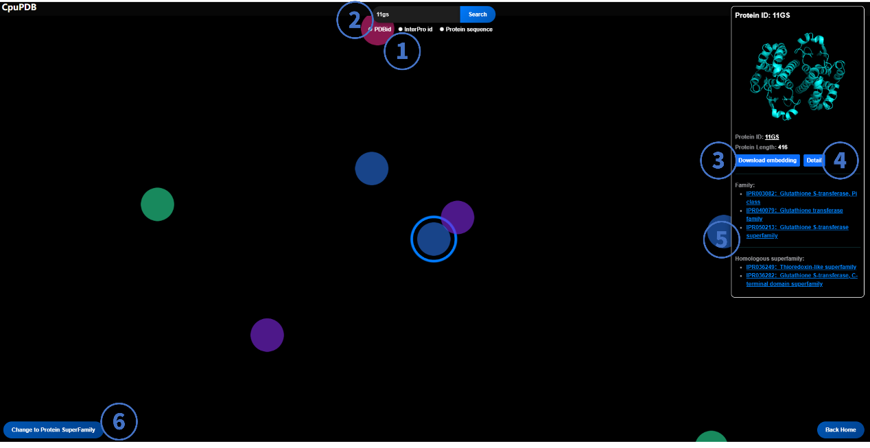 PDB ID Search in Explore