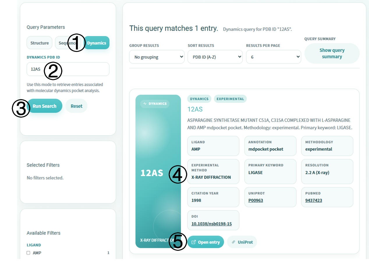 Dynamics data search